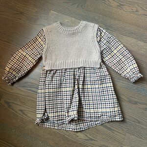 Zara Plaid Dress - 18-24M